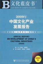 2009年中国文化产业发展报告