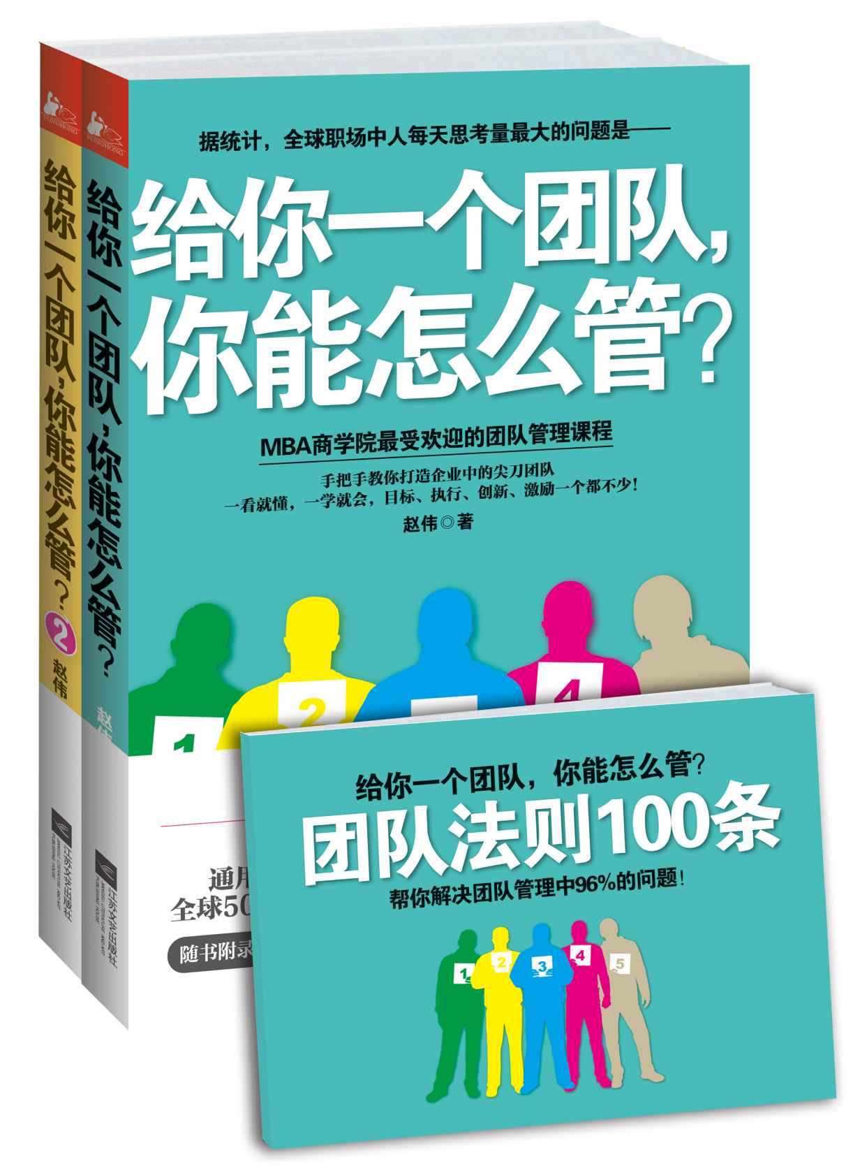 给你一个团队，你能怎么管？（套装全二册）附赠小册子：团队法则100条